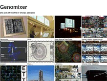 Tablet Screenshot of genomixer.com